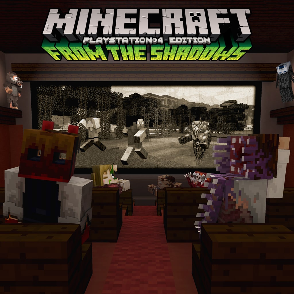 Minecraft From The Shadows Skin Pack (English/Chinese/Korean/Japanese Ver.)
