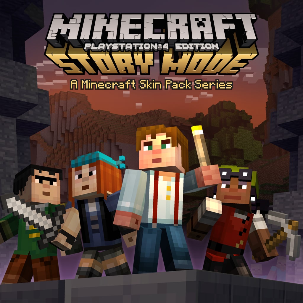 Minecraft: Story Mode - The Complete Adventure (PlayStation 4, 2016) for  sale online