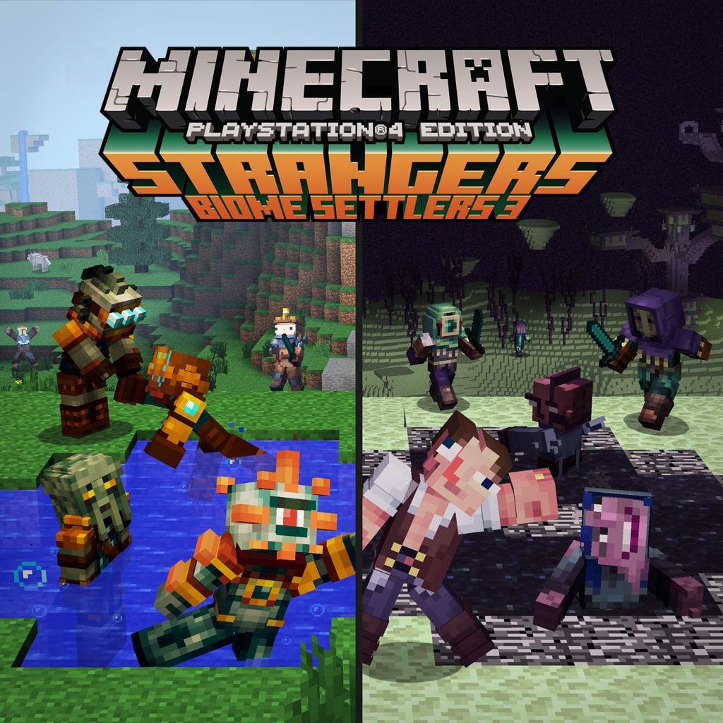 Pack de aspecto Extraños: colonos de bioma 3 de Minecraft