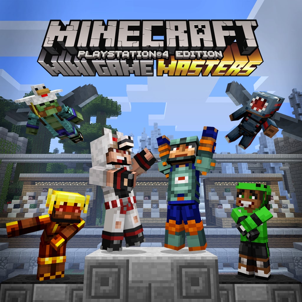 Pack de skins Maîtres des mini jeux Minecraft