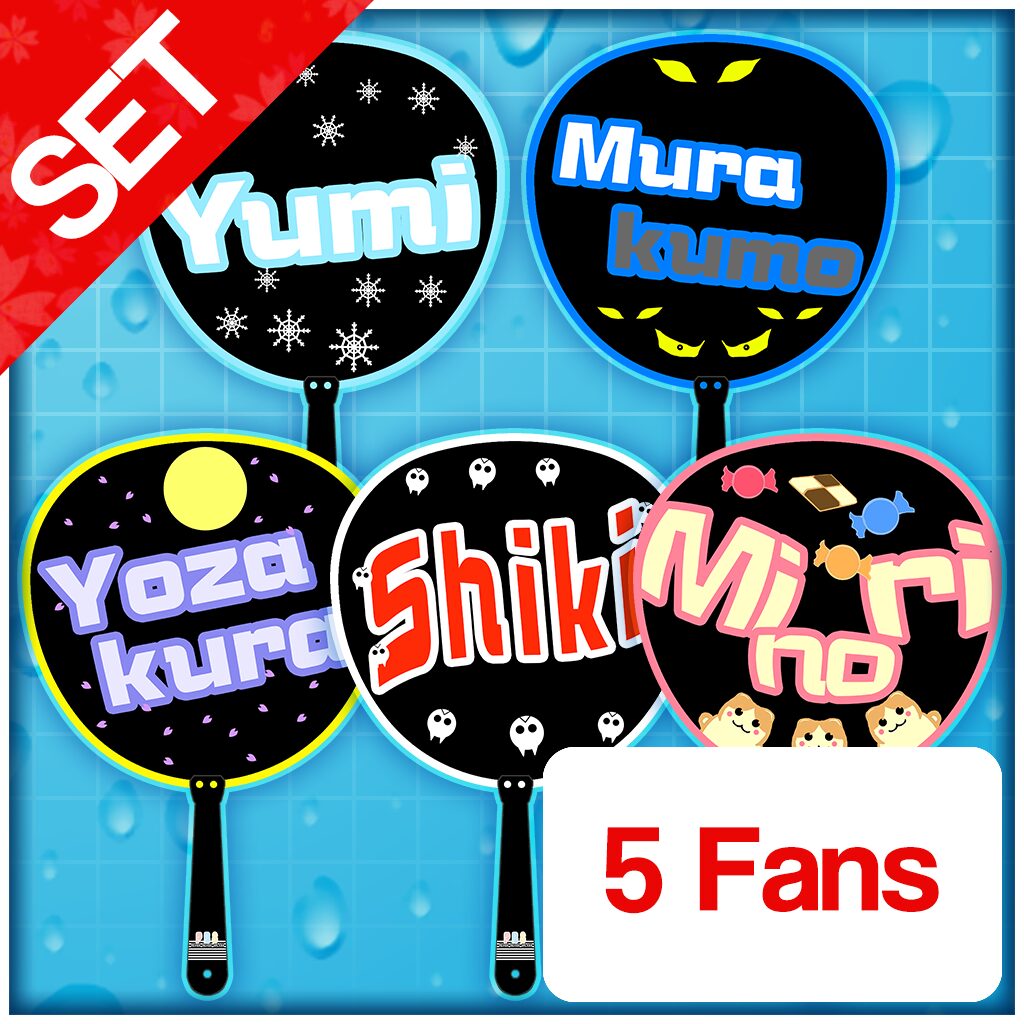 Gessen Girl's Academy Fan Set