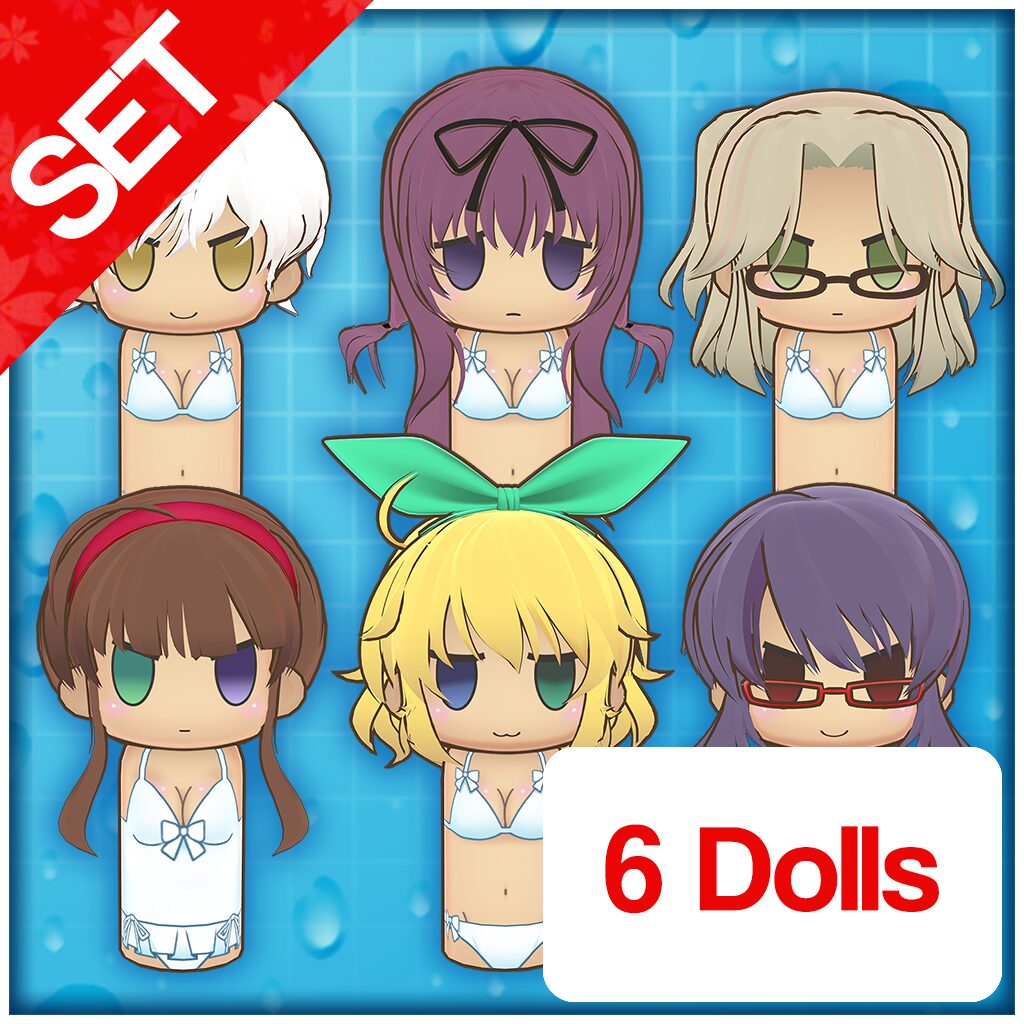 Hebijo Clandestine Girl's Academy Wooden Doll Set