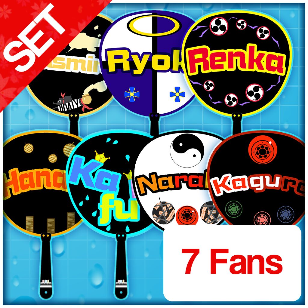 Mikagura Fan Set
