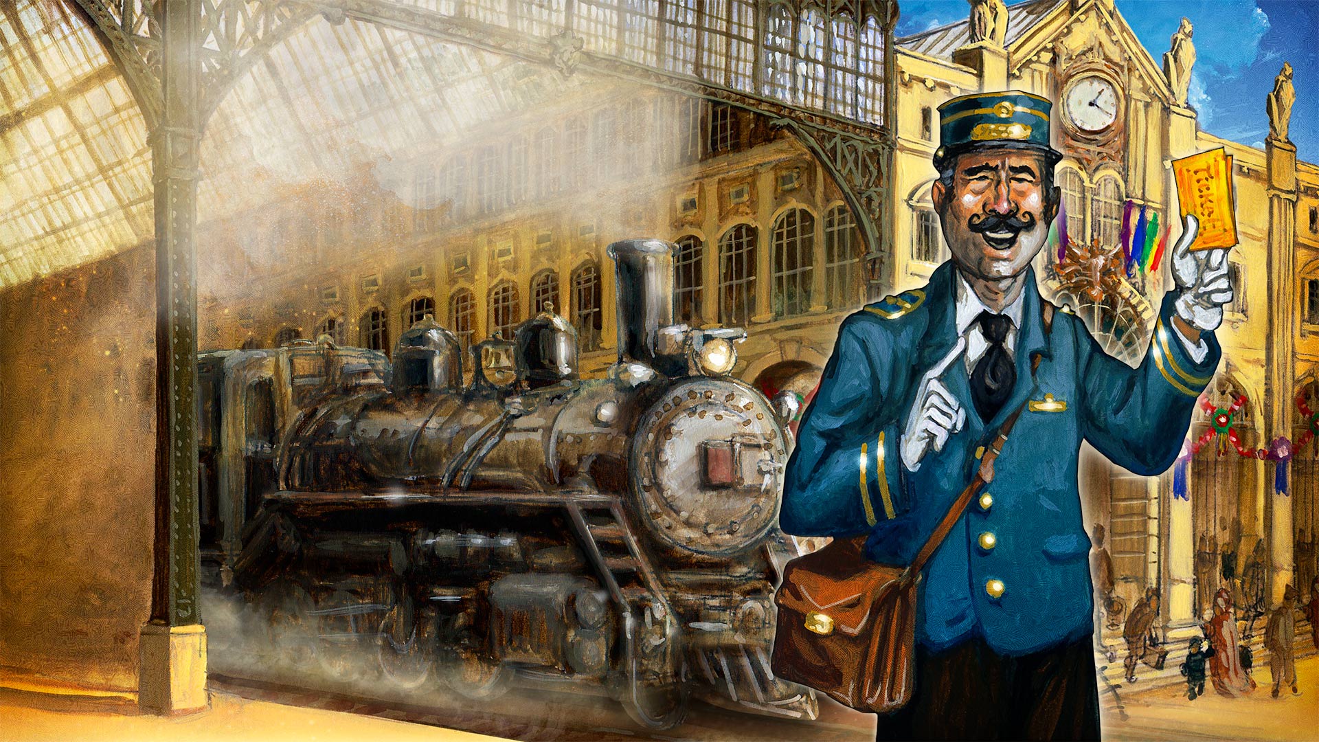 Jogo de Tabuleiro Ticket to Ride Europa - Bc Jogos