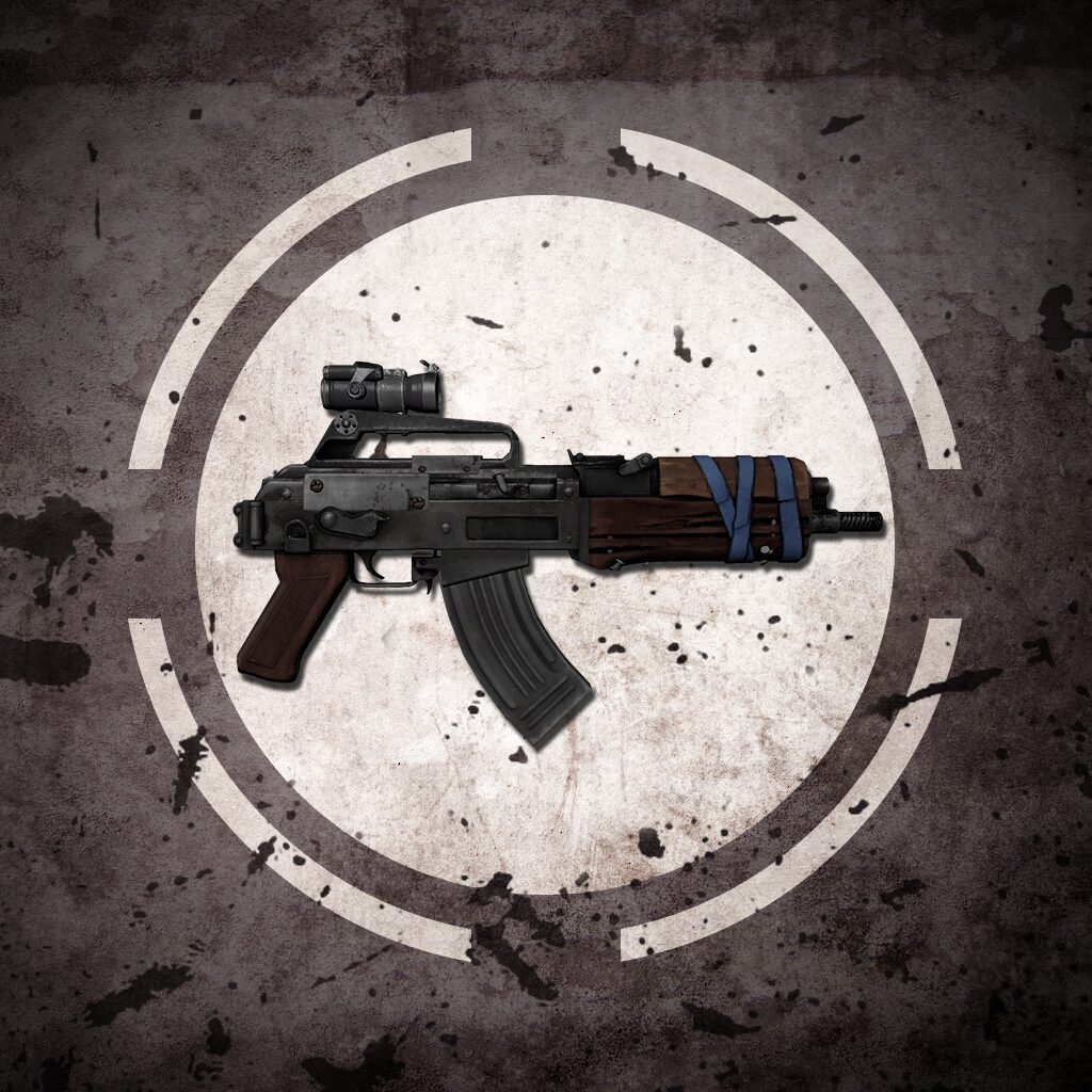 Scoped Fully Auto Rifle