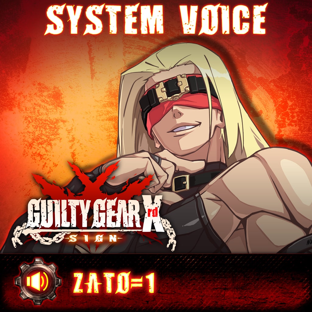 Guilty Gear Xrd -Sign- Zato-One Voice Pack