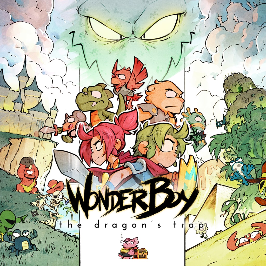 Wonder Boy: The Dragon's Trap (English/Chinese/Korean/Japanese Ver.)