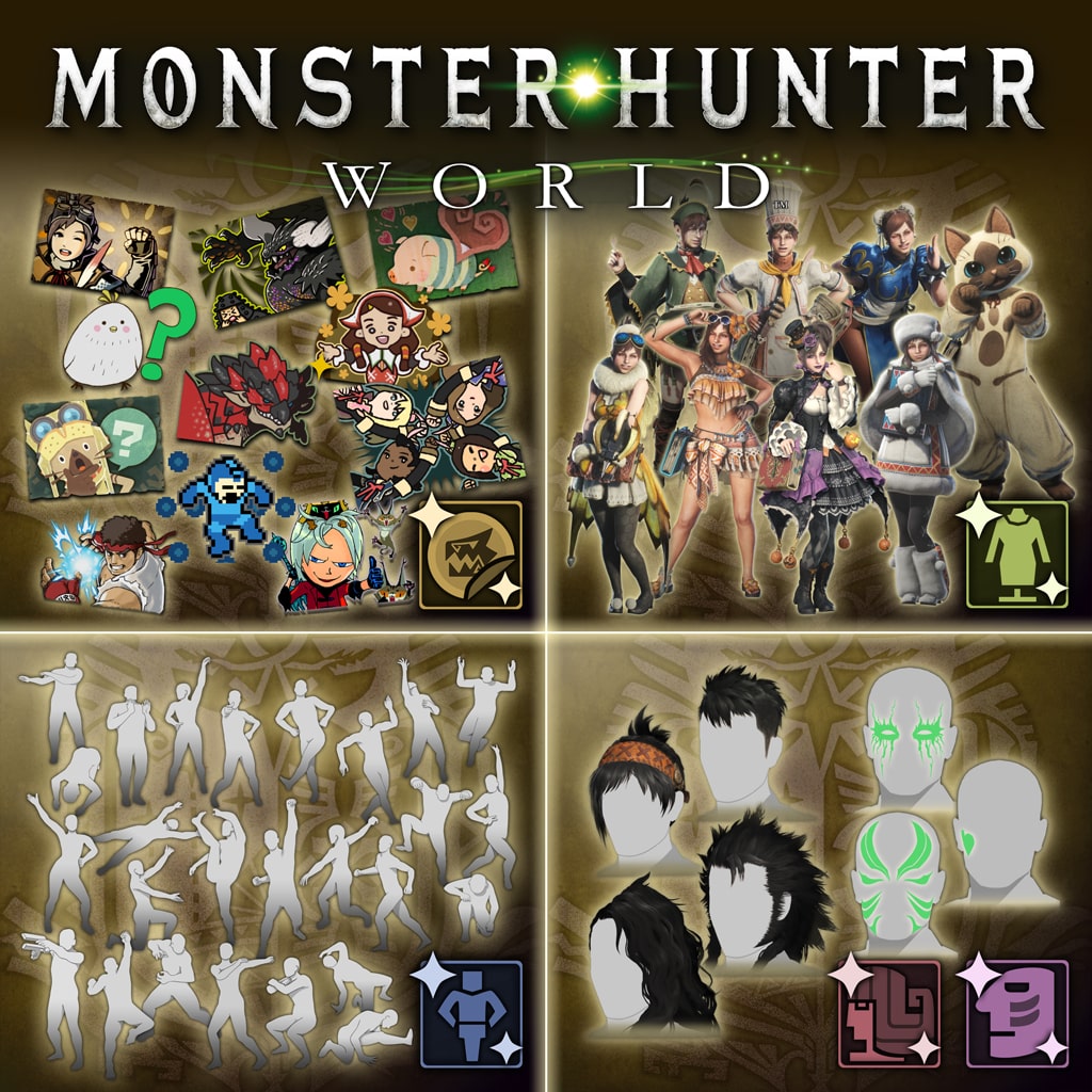 Monster Hunter: World - DLC Collection (English/Chinese/Korean/Japanese Ver.)
