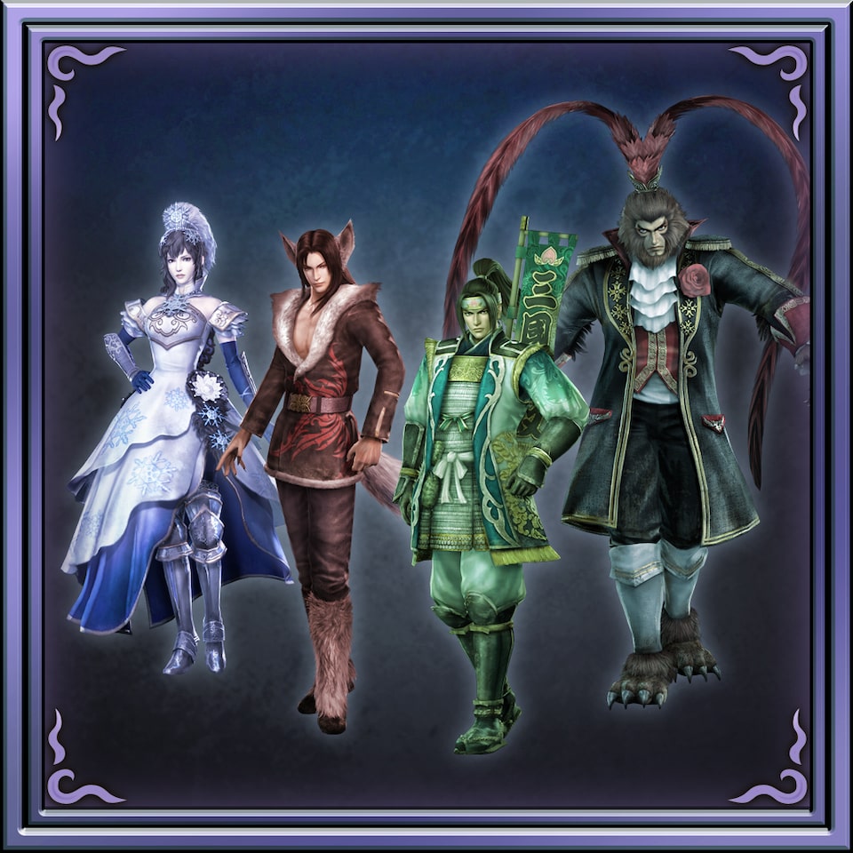 "Dynasty Warriors 7" Original Costume 2 Complete Set (Japanese Ver ...