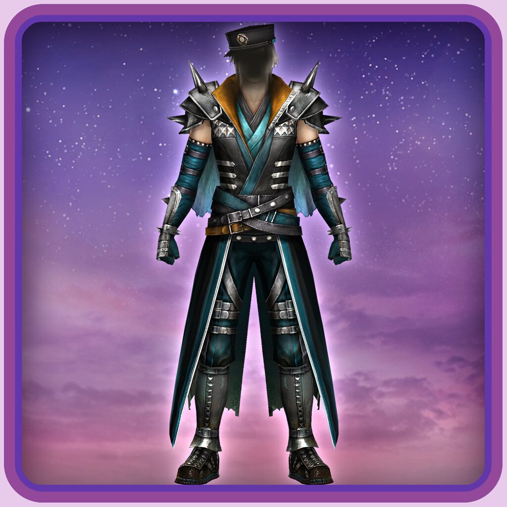 New edit character parts - Punk set (Chinese Ver.)