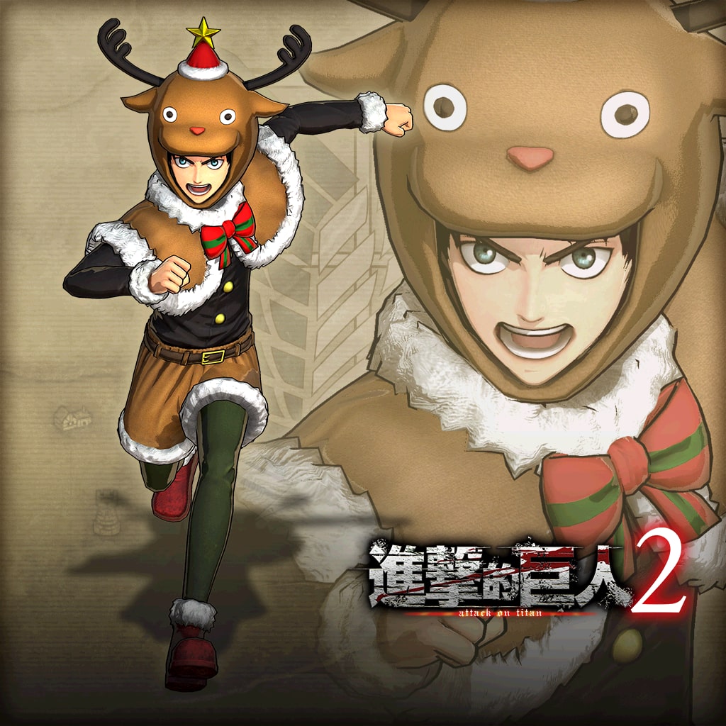 Additional Eren Costume: "Christmas Outfit" (Chinese/Korean Ver.)