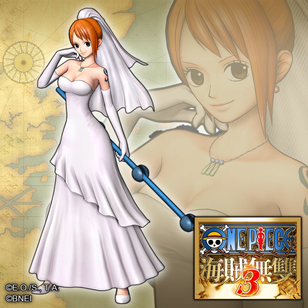 Nami in Wedding Dress : One Piece Pirate Warrior 3 