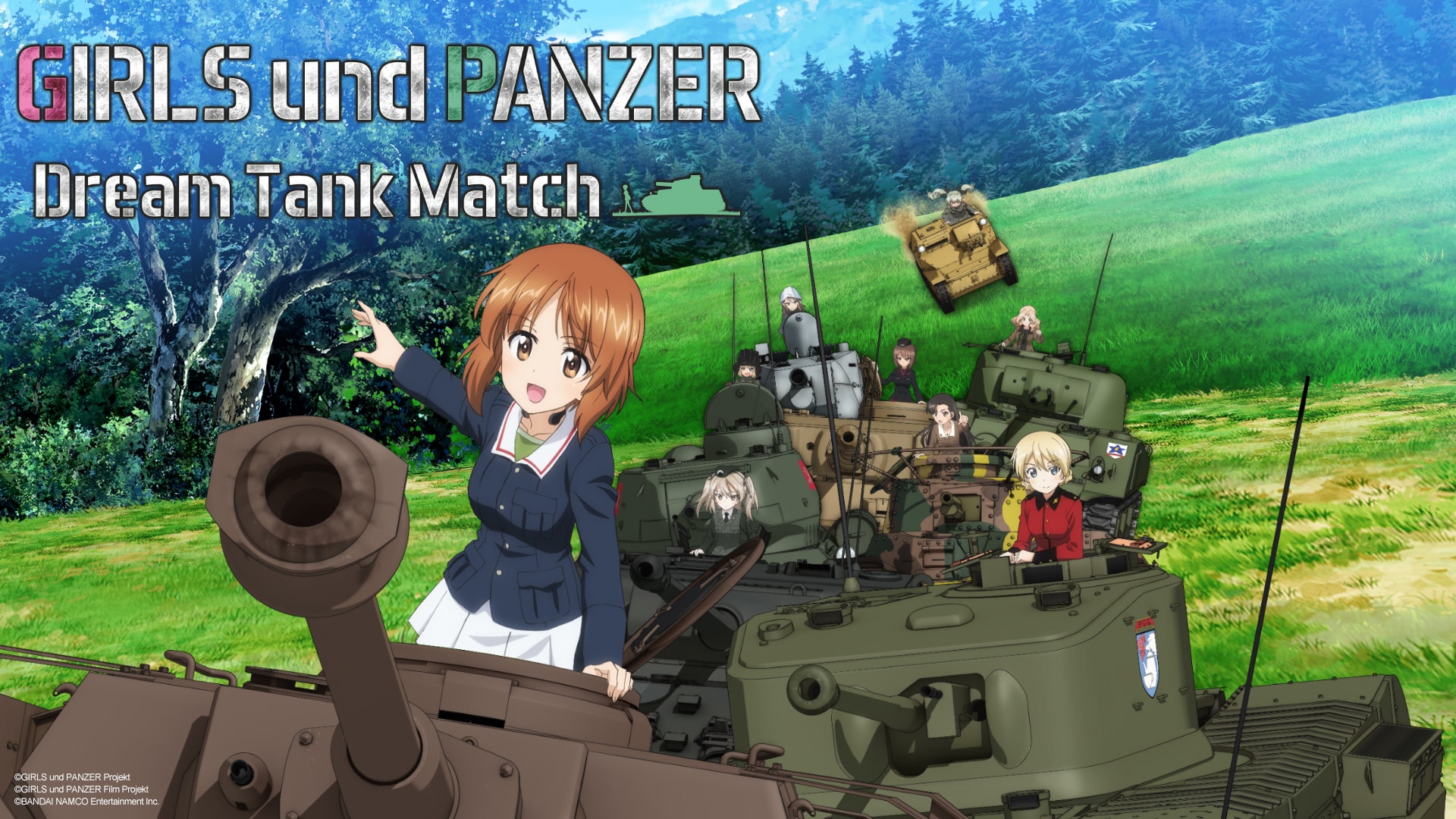 GIRLS und PANZER Dream Tank Match (English Ver.)