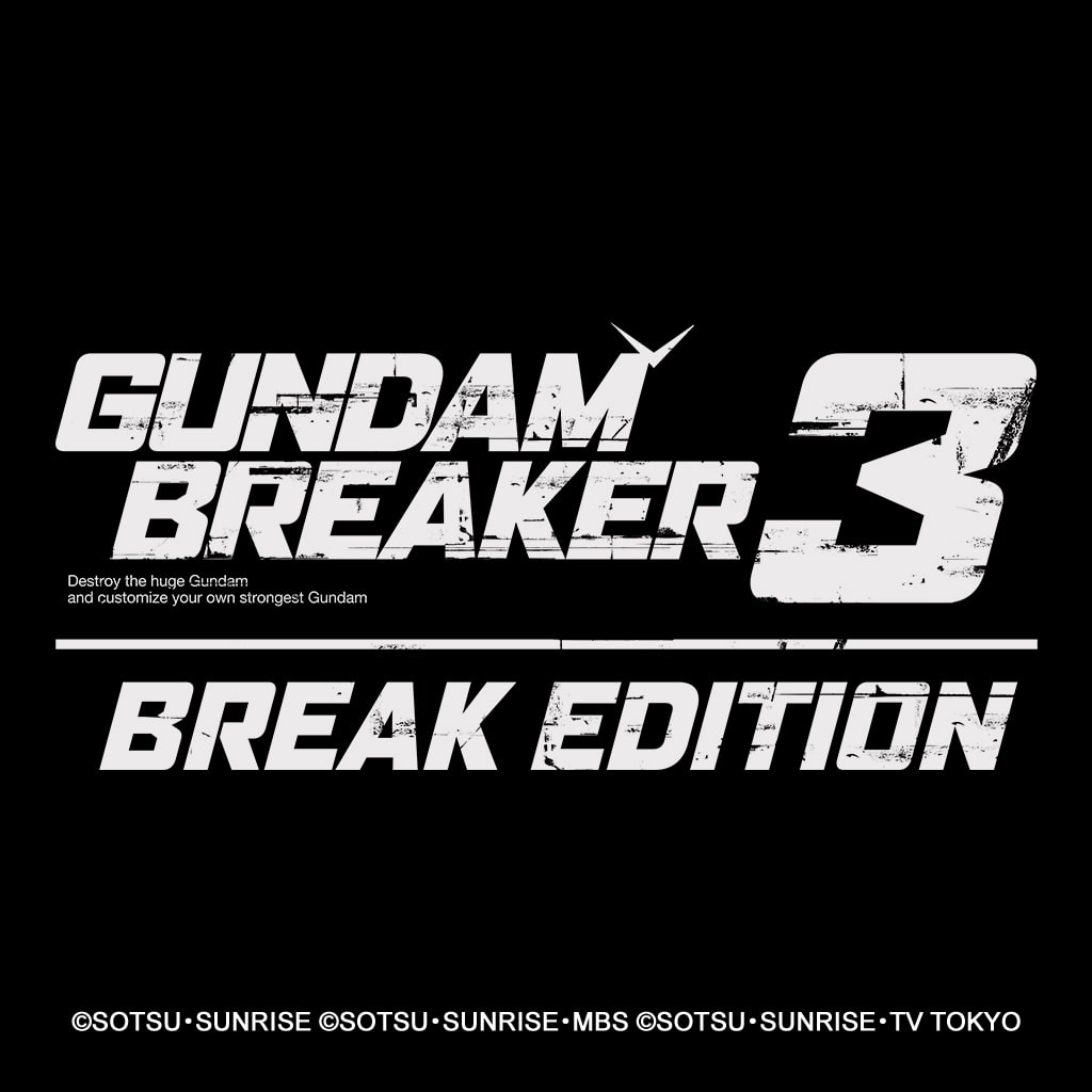 Gundam Breaker 3 BREAK EDITION (English Ver.)