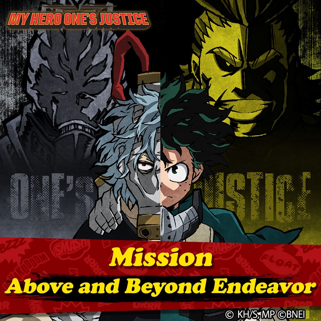MY HERO ONE'S JUSTICE Mission: Above and Beyond Endeavor (Chinese/Korean Ver.)