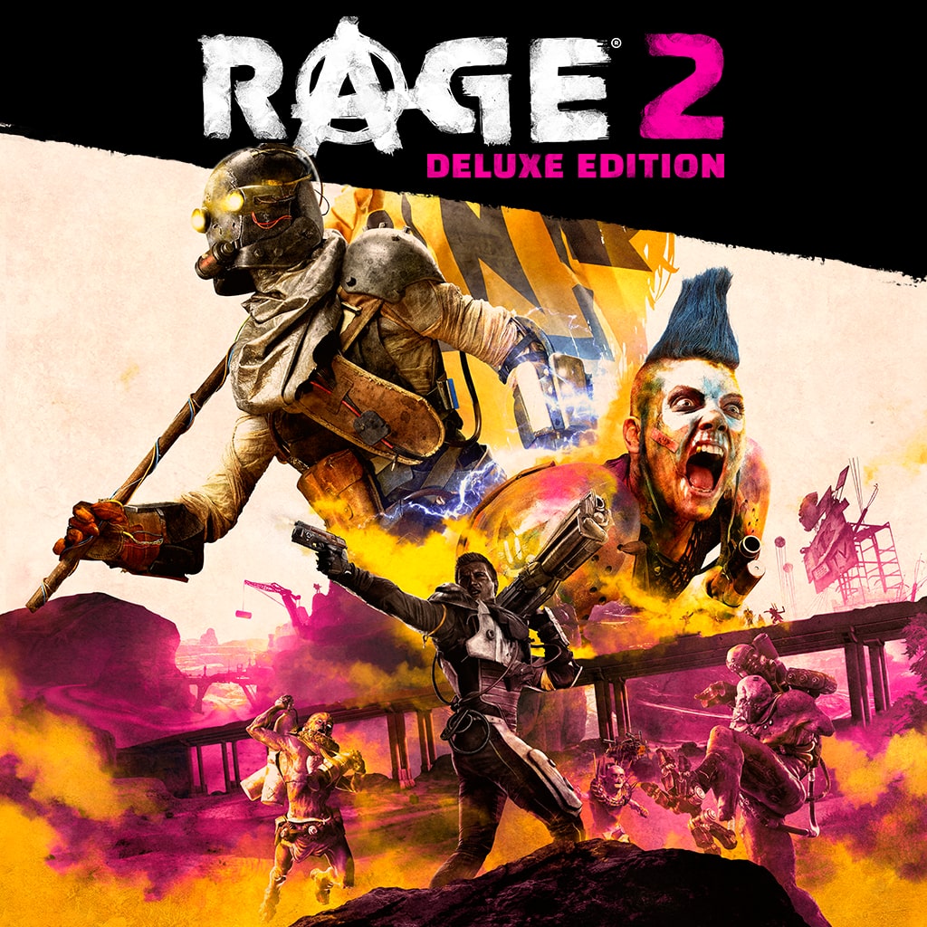 Rage 2 Deluxe Content (English/Chinese/Korean Ver.)
