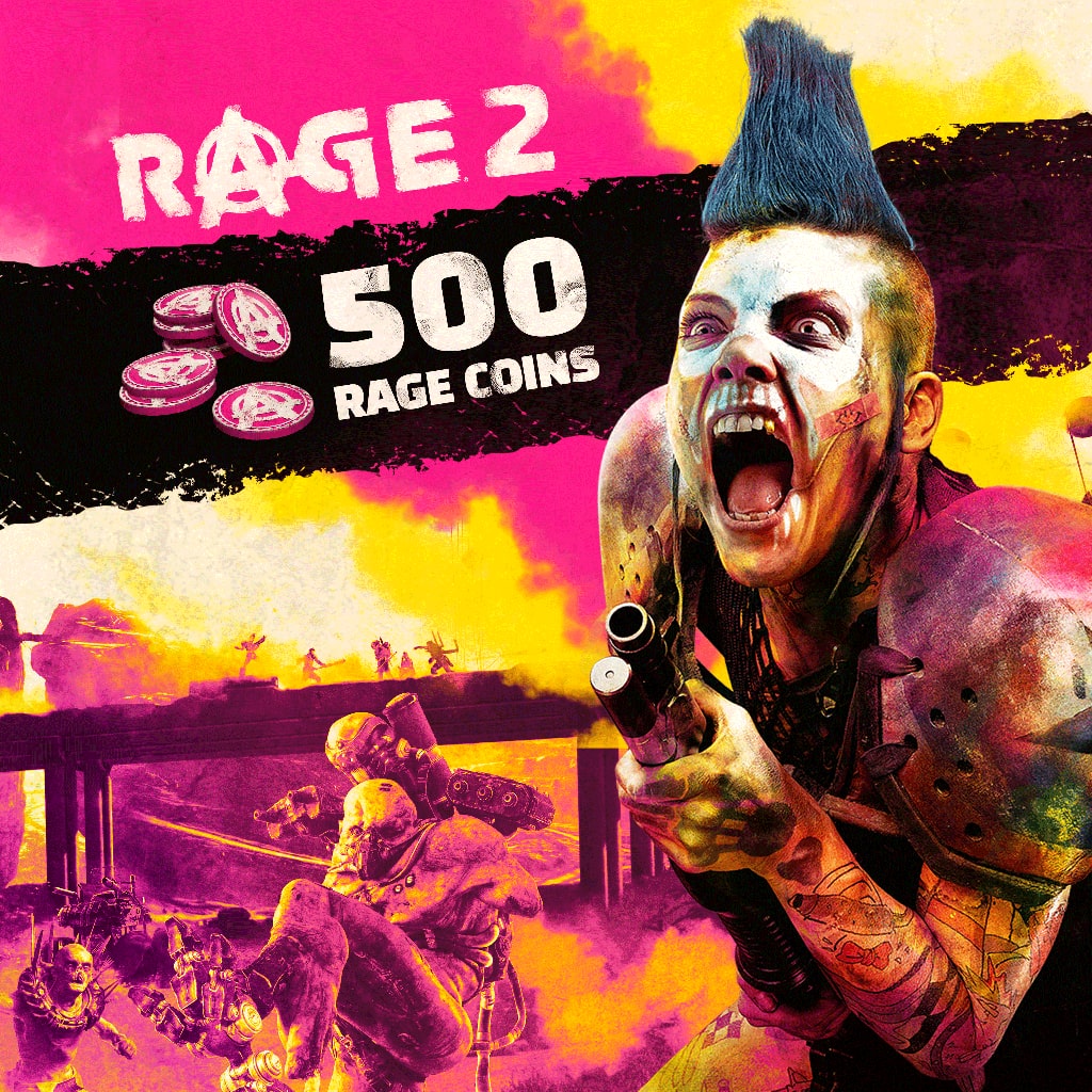 500 RAGE Coins (English/Chinese/Korean Ver.)