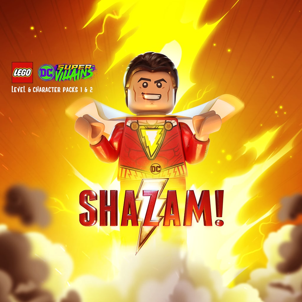 LEGO® DC 超級反派《沙贊！ 》電影關卡包 1 ＆ 2 (中英韓文版)