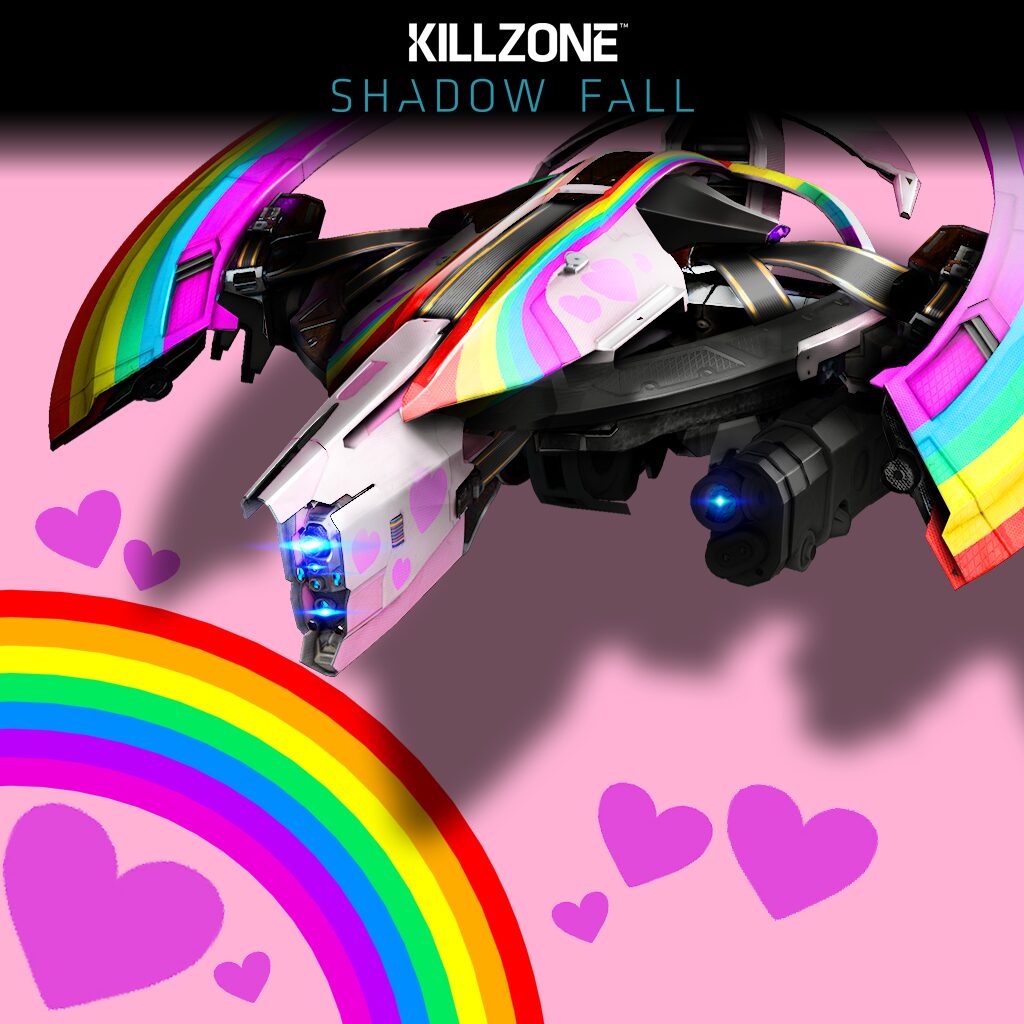 Killzone™ Shadow Fall 레인보우 워리어 드론 스킨 팩 (한국어판)