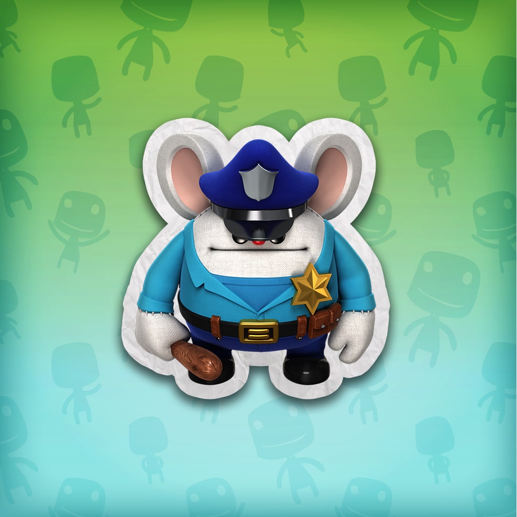LBP™ 3 NAMCO™ Classics Police Mouse Mappy Costume (English/Chinese/Korean Ver.)