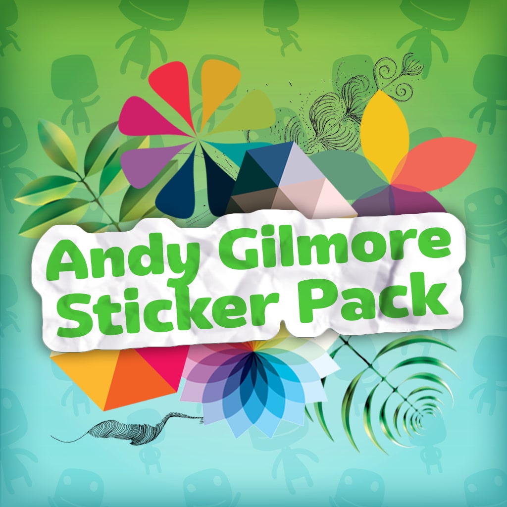 LBP™ 3 Andy Gilmore Sticker Pack (English/Chinese/Korean Ver.)