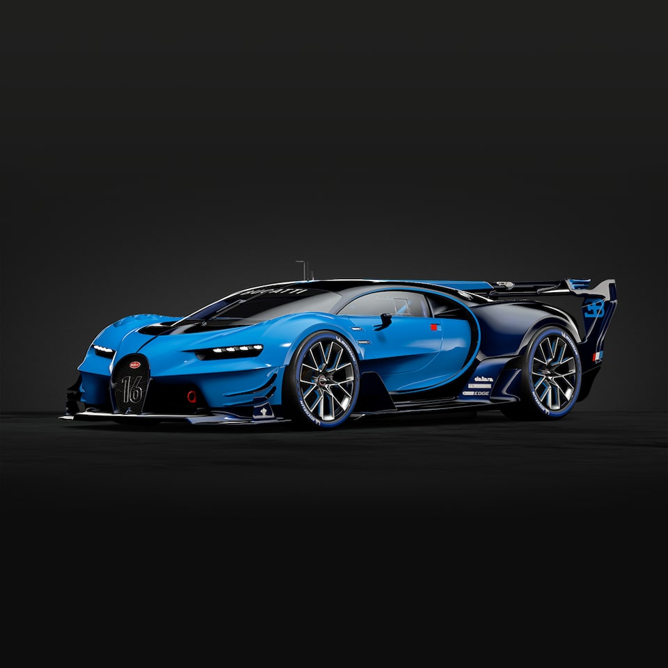 Bugatti Vision Gran Turismo (english Chinese Korean Ver.) 