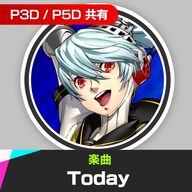 ペルソナ3 ダンシングムーンナイト　P3D 前夜祭　缶バッジ　主人公 ペルソナ3 ダンシング・ムーンナイト