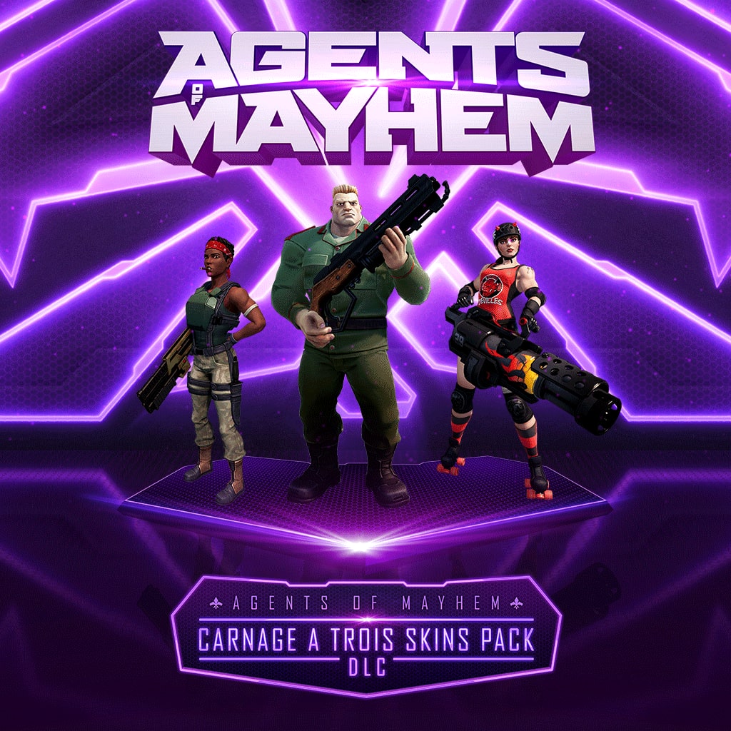 Agents of Mayhem - 追加スキン「カーネイジ・ア・トロワ」パック