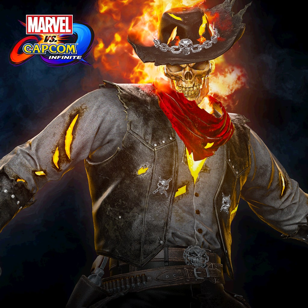 Marvel Vs Capcom Infinite Ghost Rider Outlaw Costume English Chinese Korean Japanese Ver