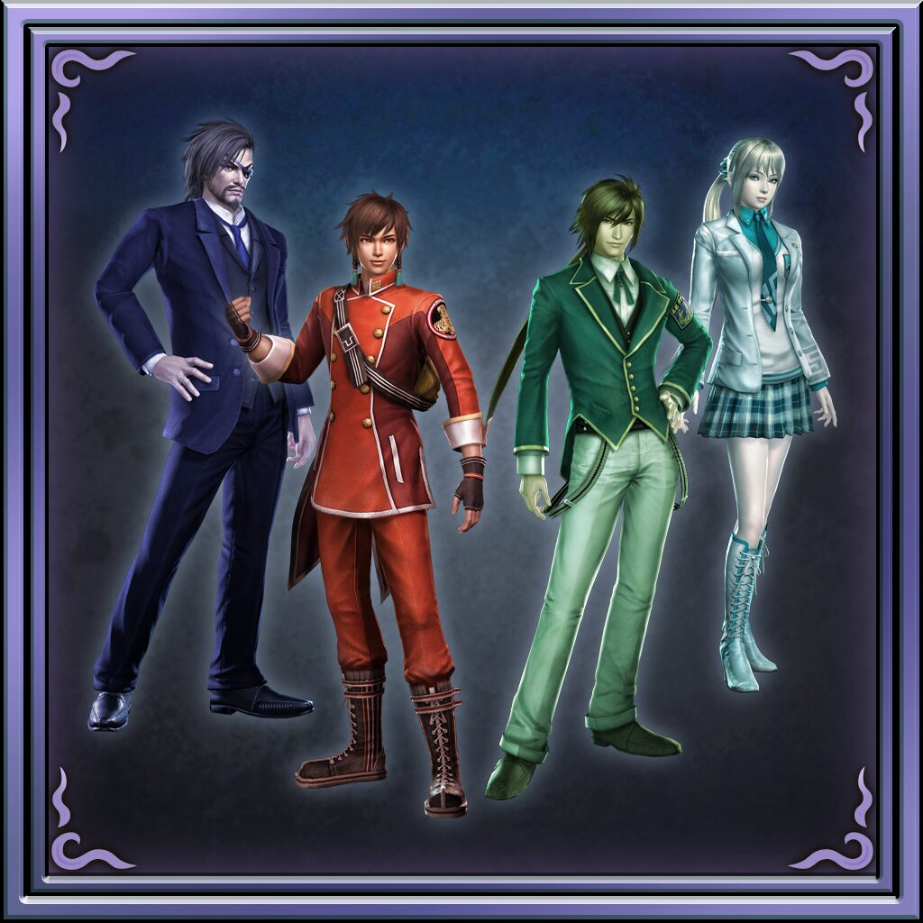 "Dynasty Warriors 7" Original Costume Complete Set (Japanese Ver.)