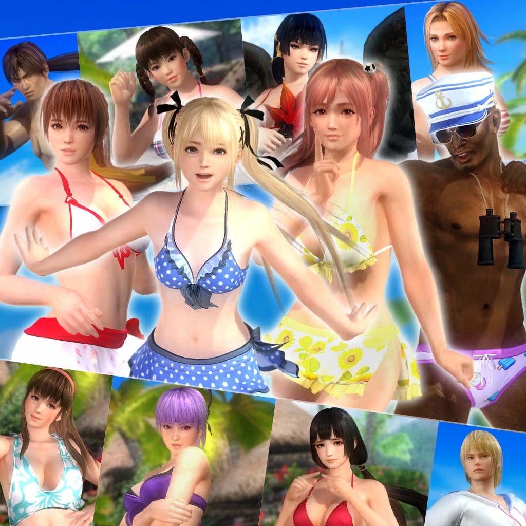 DOA5LR 極上バカンスコスチューム 全セット