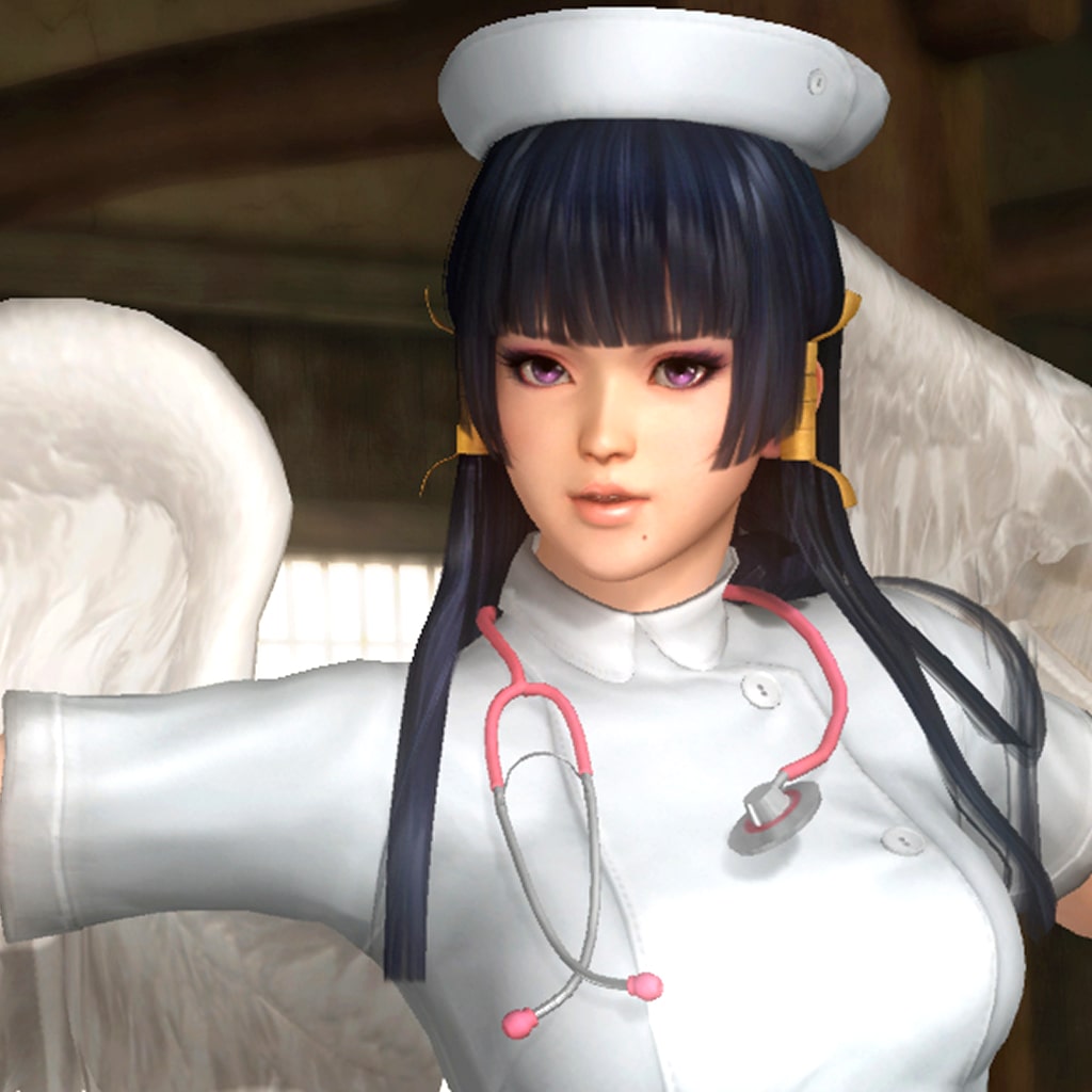 Nyotengu Nurse Costume English Chinese Korean Japanese Ver