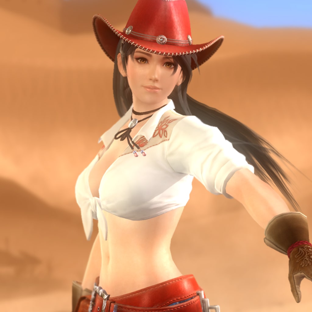 DOA5LR Rodeo Time Costume - Momiji (English/Chinese/Korean/Japanese Ver.)