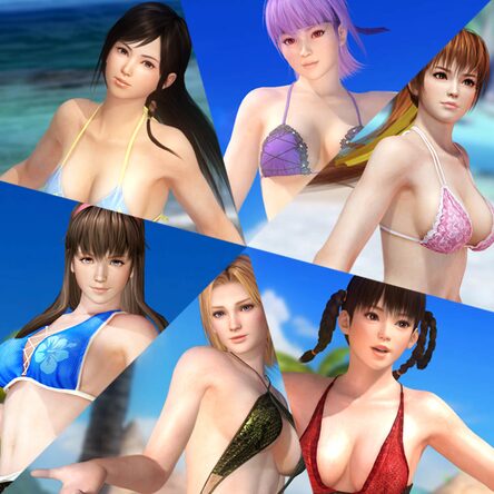 DOA5マリーローズ　マルチフリースクロス DEAD OR ALIVE 5 Ultimate：ARCADE 特大マルチフリースクロス