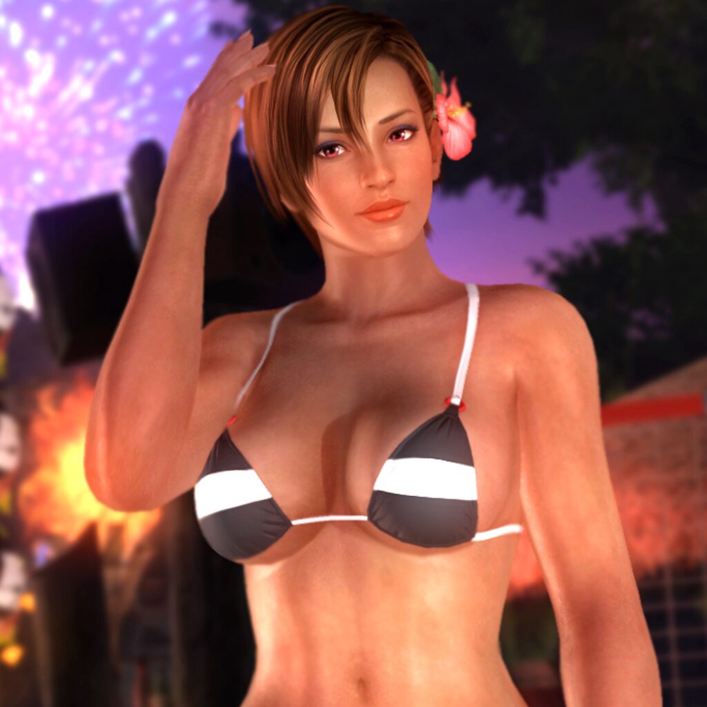 DOA5LR Hot Summer Lisa Costume (English/Chinese/Korean/Japanese Ver.)