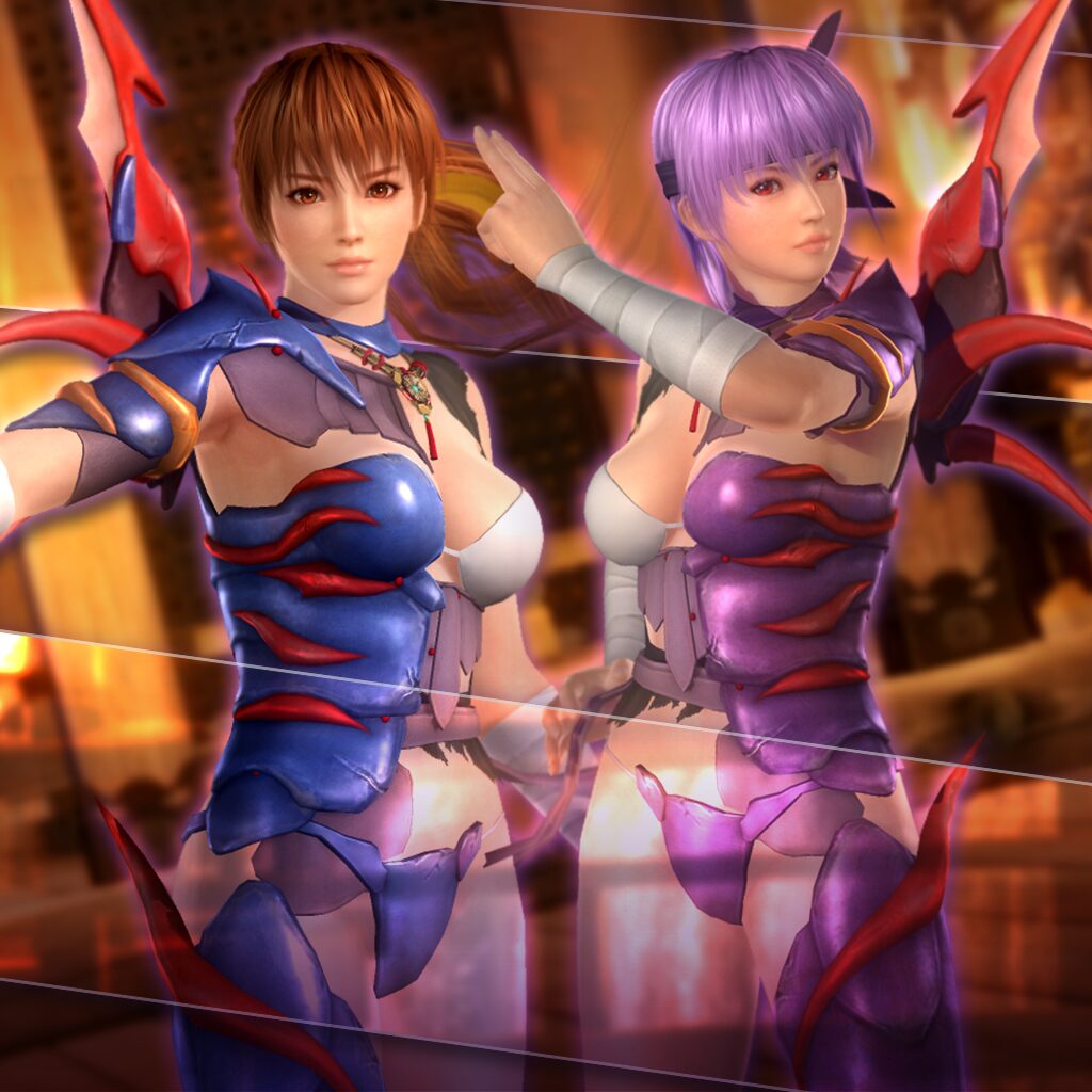 DOA5LR Outcast Armor by Tamiki Wakaki Set (English/Chinese/Korean/Japanese Ver.)