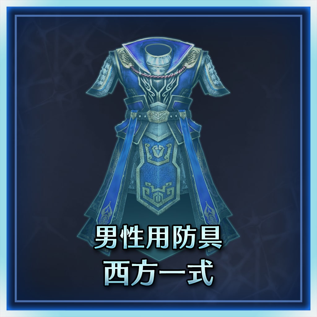 男性用防具　西方一式