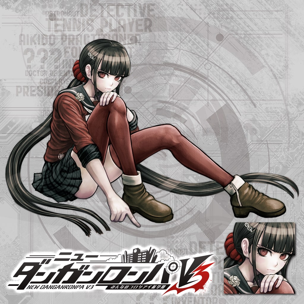 ダンガンロンパV3 エビテン 春川魔姫 セリフ缶バッジ