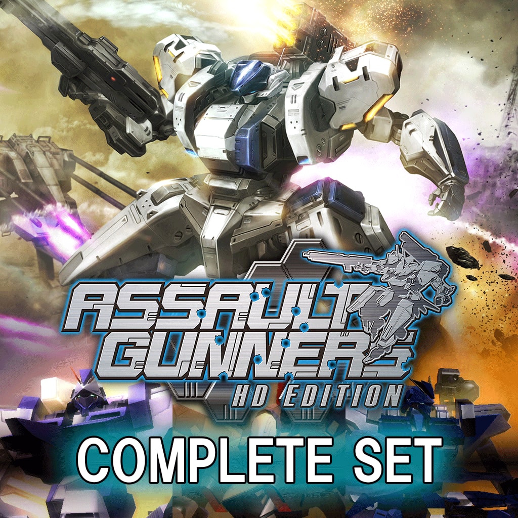 ASSAULT GUNNERS HD EDITION COMPLETE SET (English/Chinese/Japanese Ver.)