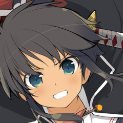 「閃乱カグラSV」 焔 アバター (顔アップ）