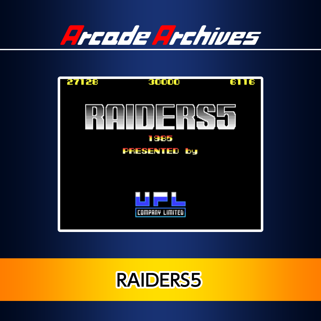 Arcade Archives Raiders5 (日文版)