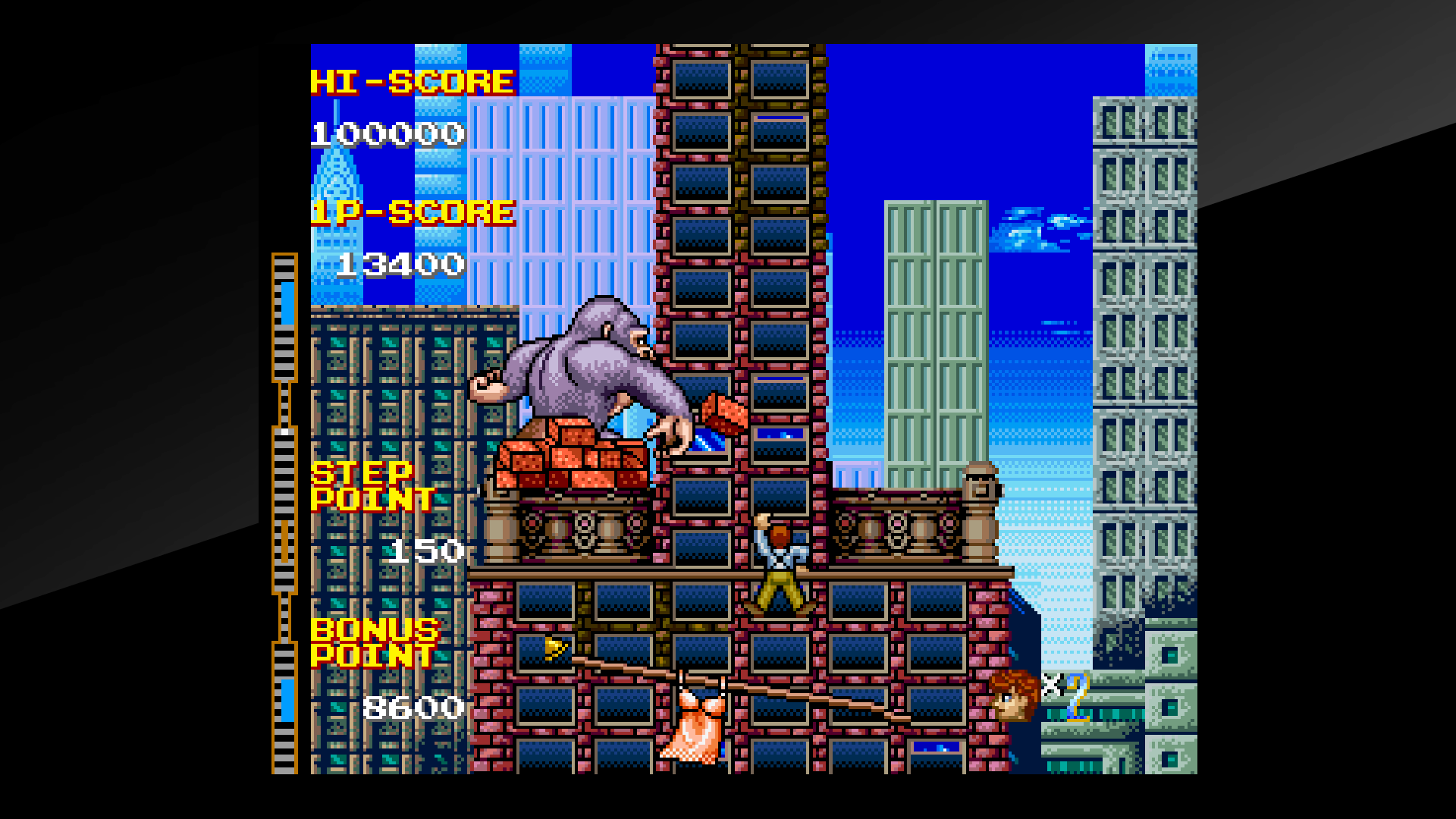 アーケードゲーム基板　①リードアングル 、②『クレイジークライマーⅡ』 アーケードゲーム基板 ①リードアングル 、②『クレイジー