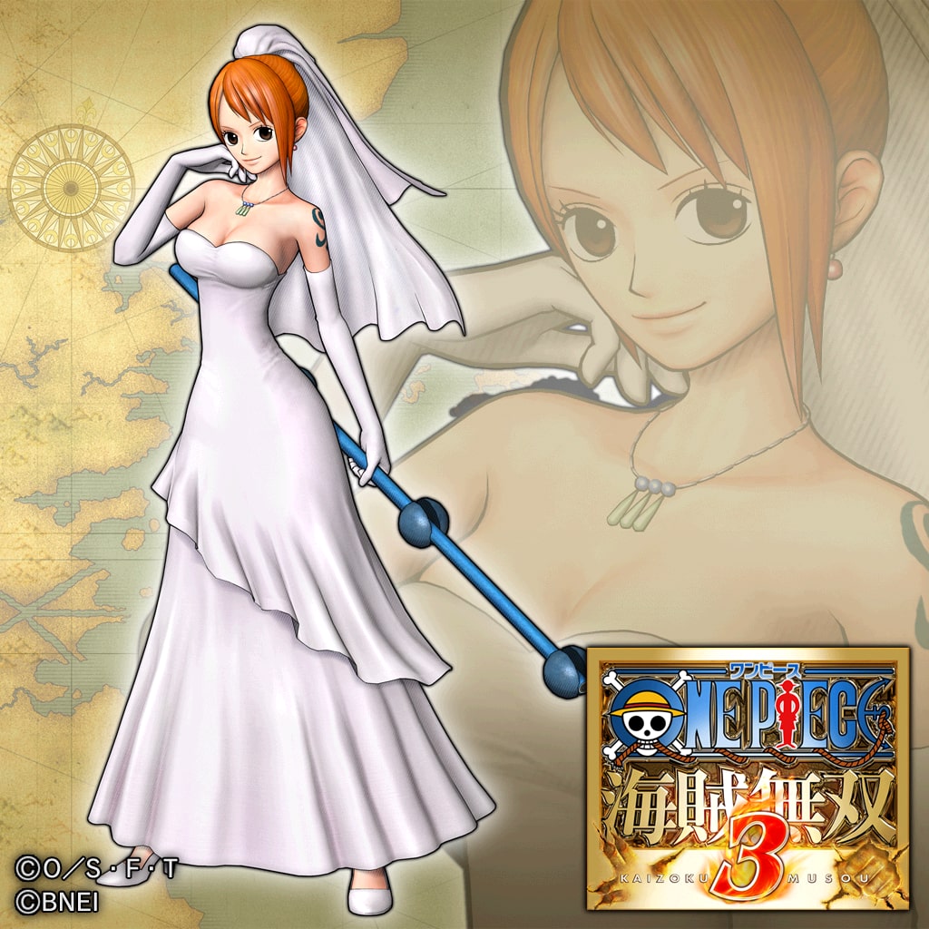 Nami's Wedding Dress #onepiece #clockworkisland