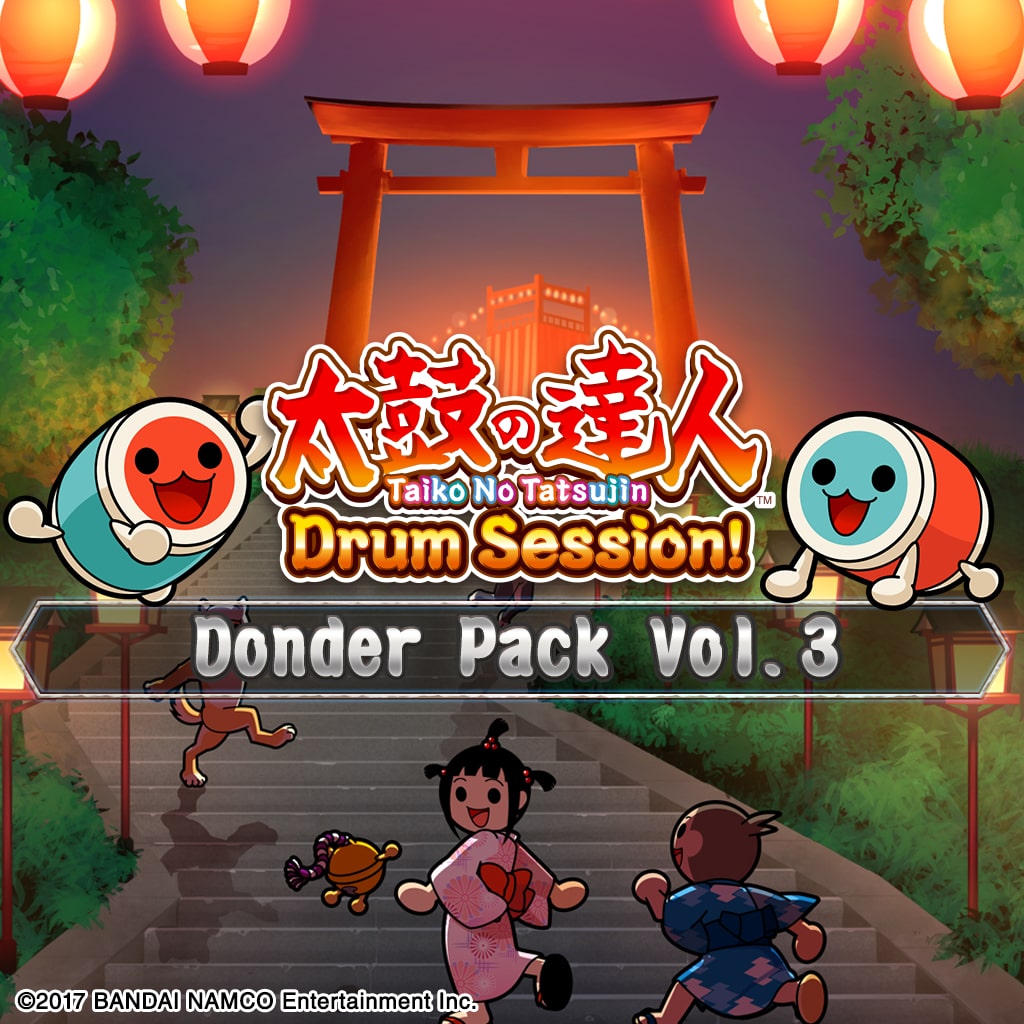 Donder Pack Vol.3 (English/Chinese/Korean/Japanese Ver.)