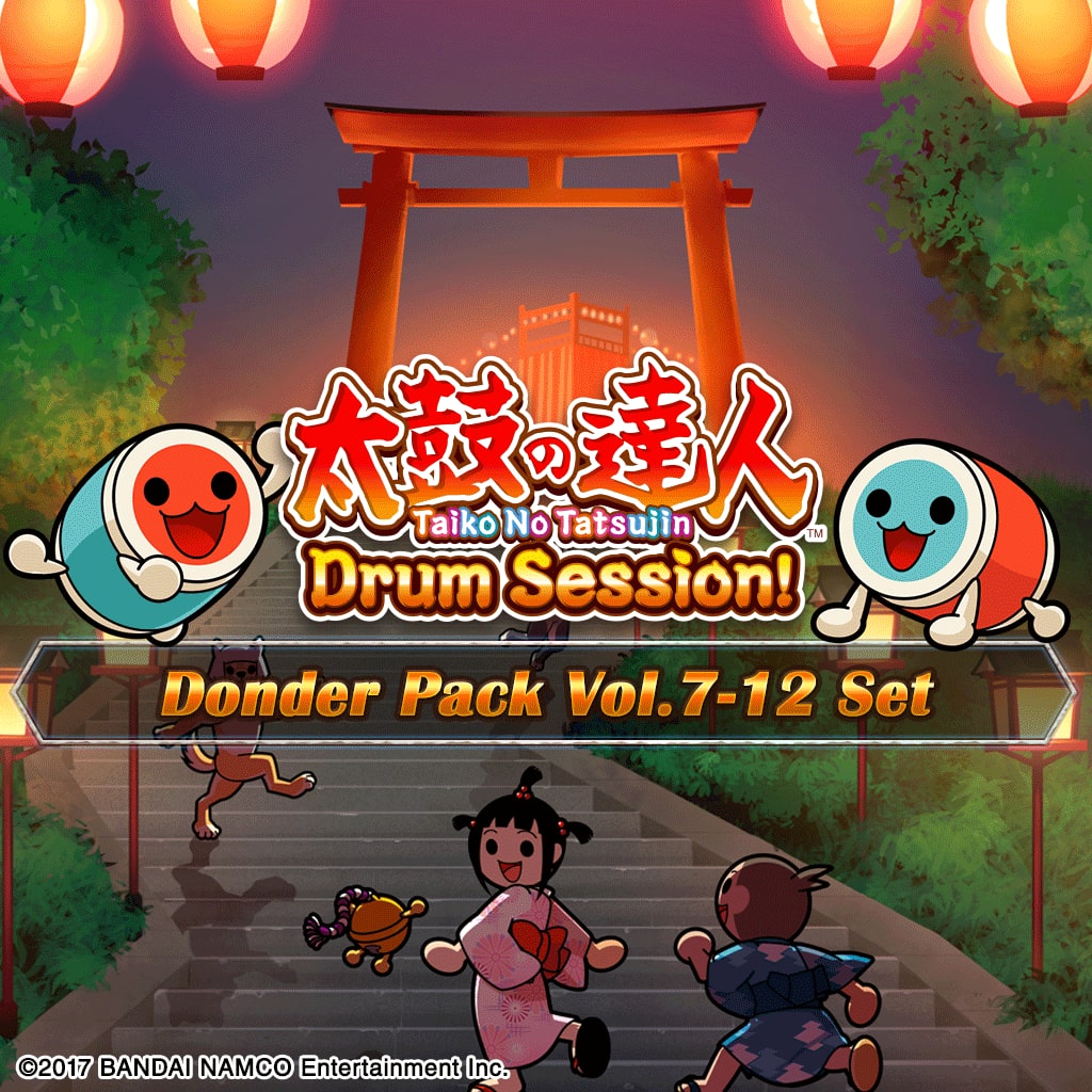 Donder Pack Vol.7-12 Set (English/Chinese/Korean/Japanese Ver.)