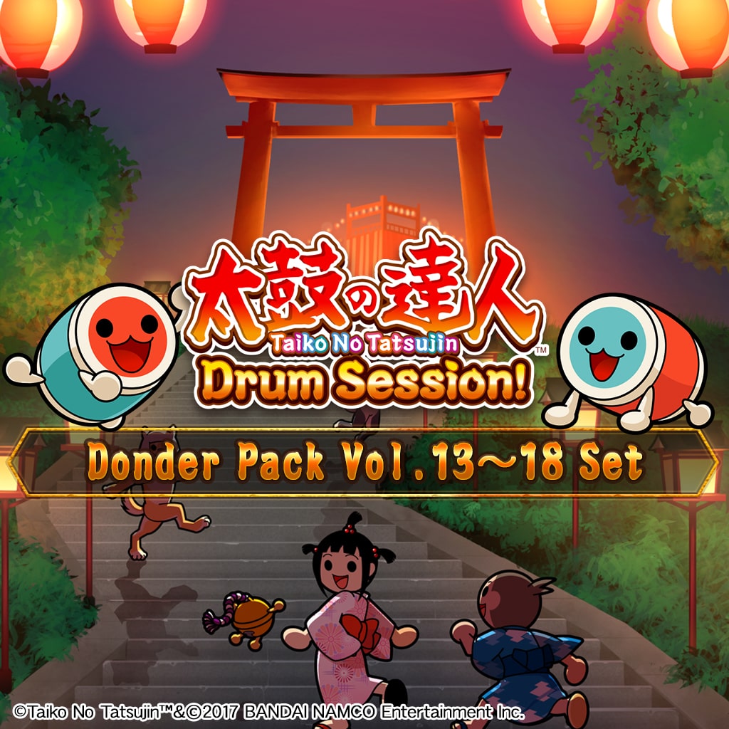 Donder Pack Vol.13~18 Set (English/Chinese/Korean/Japanese Ver.)
