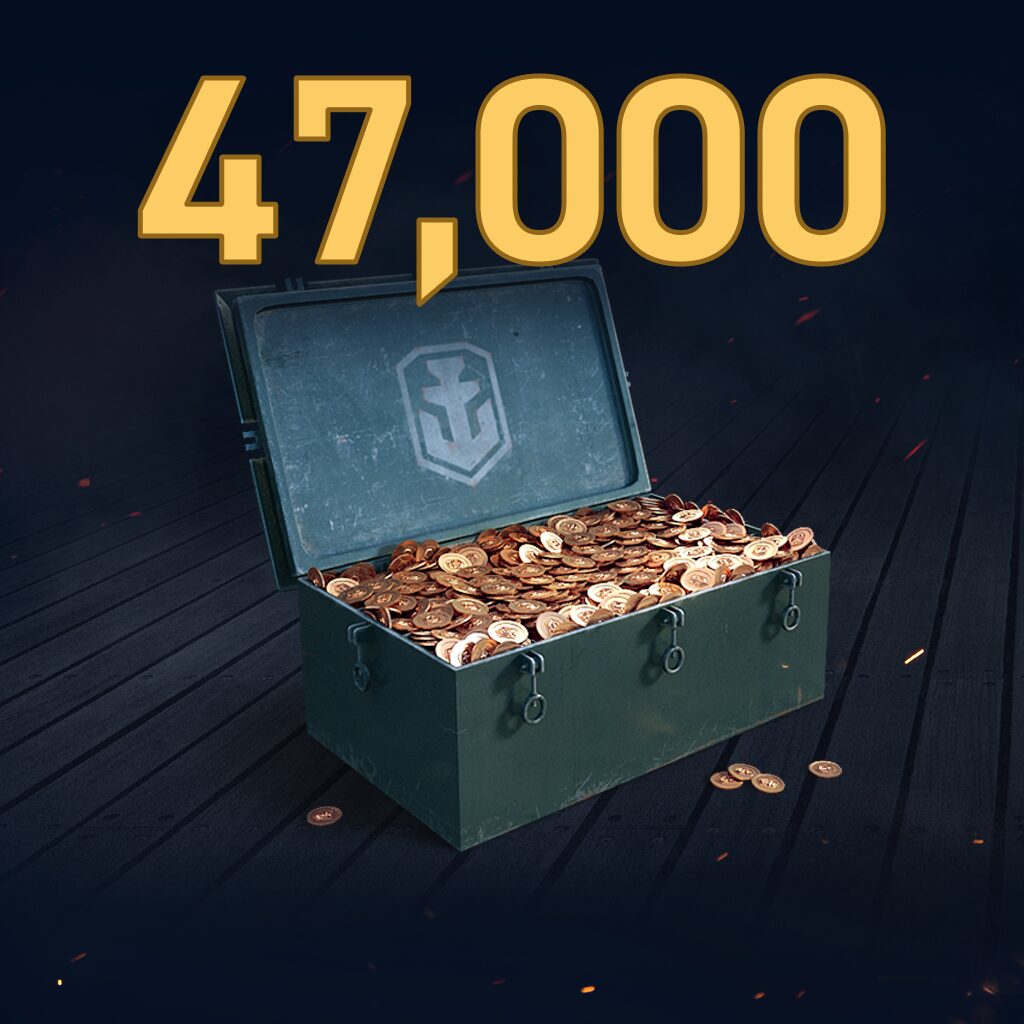 World of Warships: Legends - 47,000 ダブロンPS4