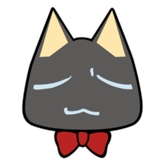 どこでもいっしょ　クロ どこでもいっしょ クロ つままれキーホルダー [どこでもいっしょ