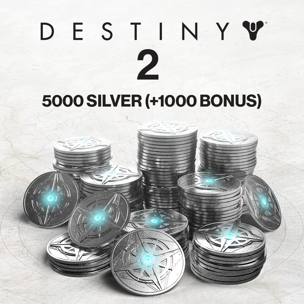 5000 (+1000 Bonus) Destiny 2 Silver (Virtual Currency)