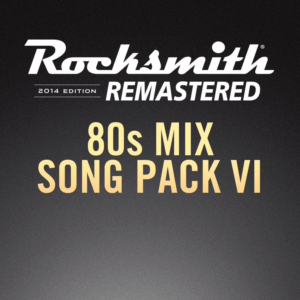 Rocksmith® 2014 - 1980s Mix Song Pack VI
